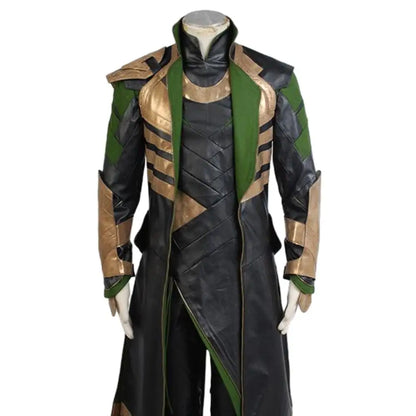 Loki Cosplay Fantasy Battle Suit TV Super Villain Disguise Costume Adult Men Roleplay Fantasia Outfits Male Halloween Cloth