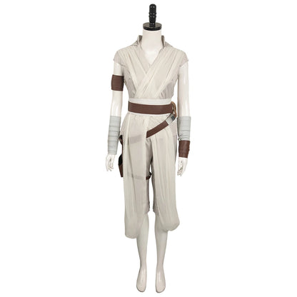 Rey Cosplay Costume Adult Women Female Outfits Halloween Carnival Roleplay Suit