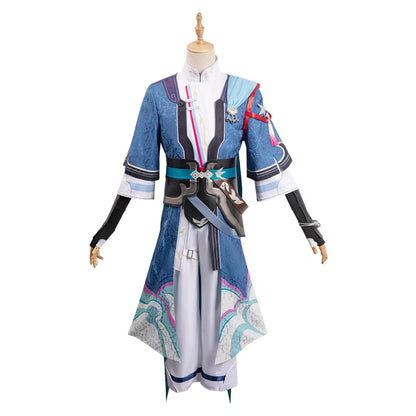 Anime Game Honkai Yanqing Cosplay Costume Men Role Play Fantasia Outfits Halloween Carnival Party Clothes For Male Disguise