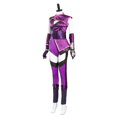 Mileena Cosplay Fantasia Game Mortal Kombat Disguise Adult Women  Roleplay Fantasy Halloween Carnival Party Clothes