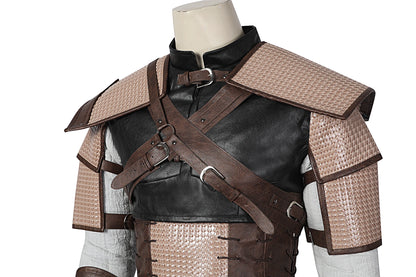 Geralt of Rivia Cosplay Costume Disguise Halloween Carnival Part Clothing