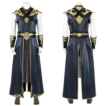 Baldur's Gate 3 The Dark Urge Cosplay Outfit Full Set with Robe and Boots for Comic Con