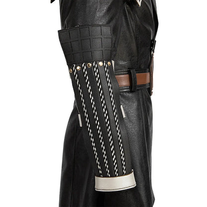 Sephiroth Cosplay Costume Final Fantasy 7 Outfit with Shoes and Wig Custom Size for Men Halloween Comic Con