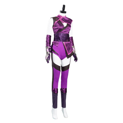 Mileena Cosplay Fantasia Game Mortal Kombat Disguise Adult Women  Roleplay Fantasy Halloween Carnival Party Clothes