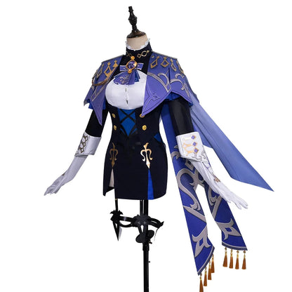 Genshin Impact Clorinde Cosplay Dress Fontaine Champion Outfit Duelist Costume