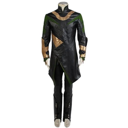 Loki Cosplay Fantasy Battle Suit TV Super Villain Disguise Costume Adult Men Roleplay Fantasia Outfits Male Halloween Cloth