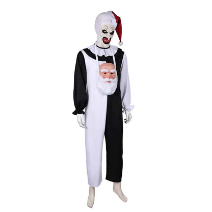 Fantasia Art Clown Cosplay Disfraz Costume Movie Terrifier Roleplay Outfits Male Fantasy Halloween Carnival Party Clothes