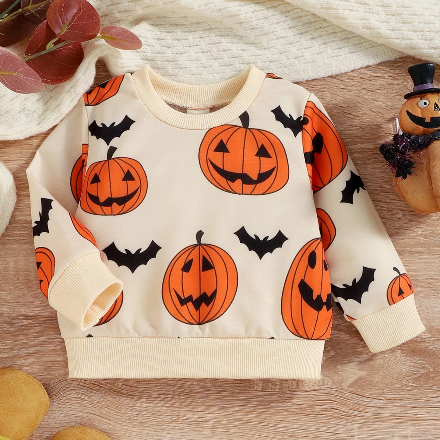 Toddler Boys Girls Halloween Long Sleeve Pumpkin Prints Pullover T Shirt Fleece Jacket 2t Tight Hoodie Juice World Shirt