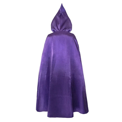 Teen Titans Super Hero Raven Cosplay Costume Women Leather Bodysuit Hooded Cloak Suit Sexy Jumpsuits Halloween Carnival Costume