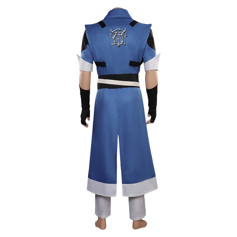 Richter Belmont Cosplay Fantasia Animated TV Castlevania Nocturne Costume Adult Men Fantasy Male Halloween Carnival Party Cloth