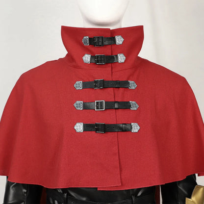 Vincent Valentine Cosplay Final Fantasy VII Game Men Fantasia Combat Uniform Halloween Carnival Party FF7 Warrior Disguise Suit