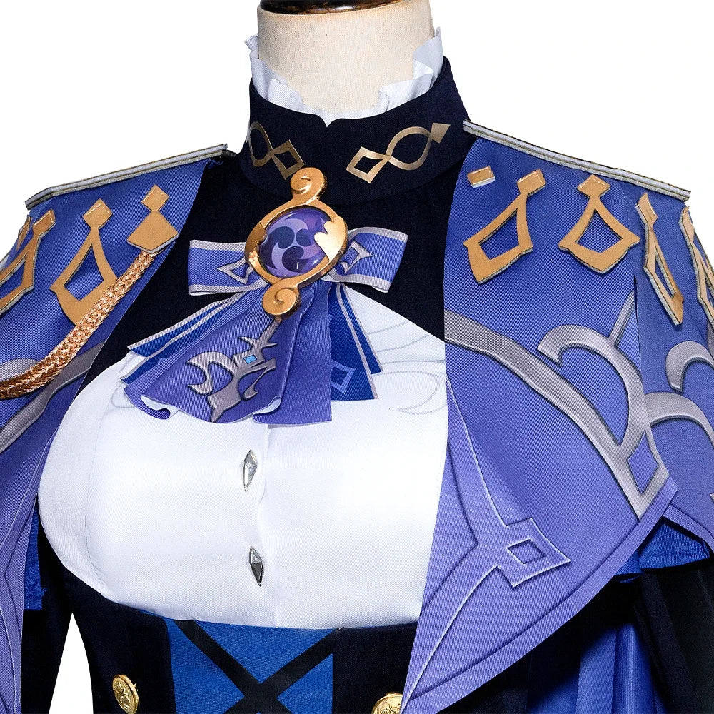 Genshin Impact Clorinde Cosplay Dress Fontaine Champion Outfit Duelist Costume