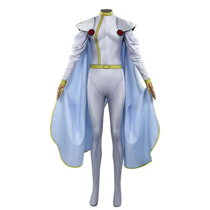 Halloween Storm Cosplay Bodysuit And Cloak Superhero Weather Witch Ororo Munroe Costumes Carnival Anime Hero Jumpsuits