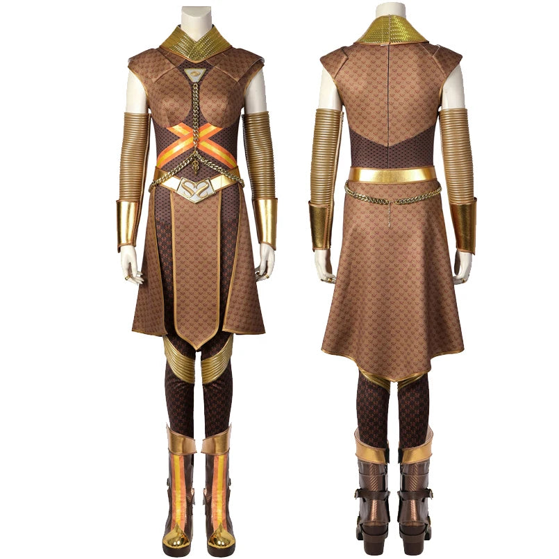 Woman Sister Sage Cosplay Costume The Boys Season 4 Sister Sage Costumes Outfit with Boots Disguise Sister Sage Fancy Dress Suit