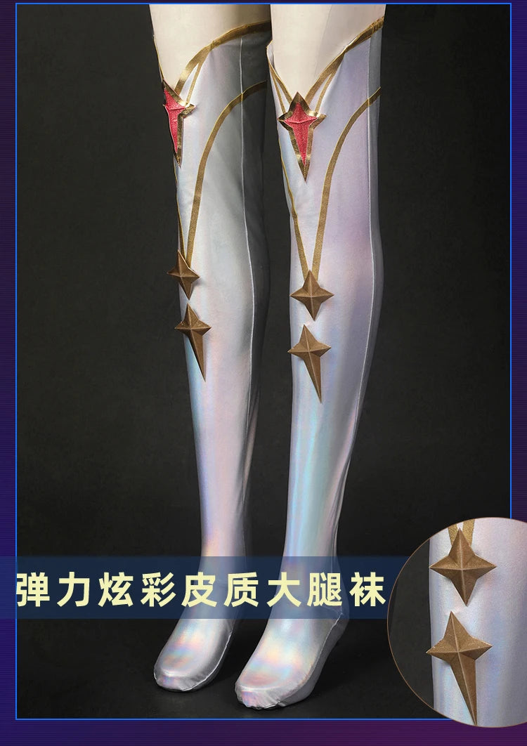 Star Guardian Kaisa Cosplay Costume Game Kai'sa Cosplay Outfit Character Daughter of the Void Kaisa Costume Halloween