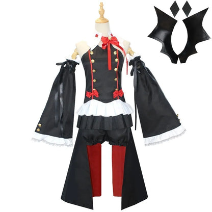 Costume Cosplay Seraph Of The End pour Femme, Uniforme Anime Owari no Seraph Witch Vampire, Vêtements d'Halloween