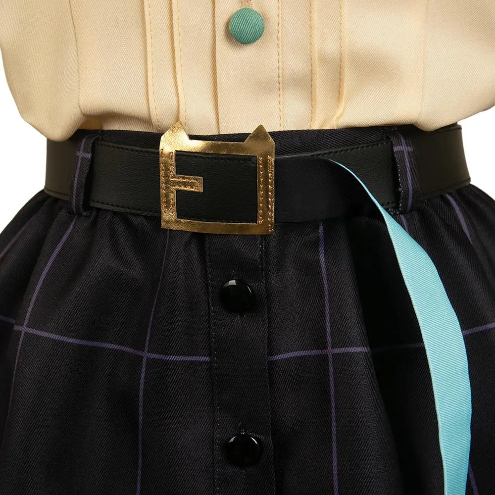 Female Manhattan Cafe Cosplay Costume Anime Prettying Derby Fantasy Shirt Skirt Belt Outfits Women Halloween Carnival Party Suit