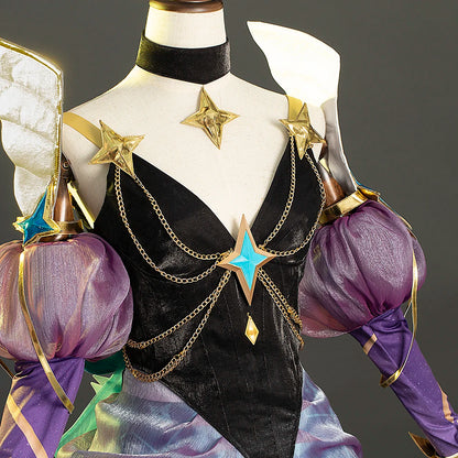 Syndra Cosplay Costume Star Guardian Prestige Syndra Cosplay Costume Syndra Cosplay Outfit Character Sexy Cos Dress