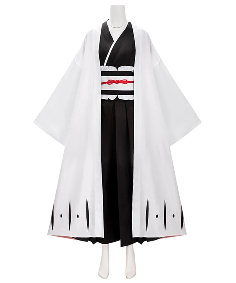 Retsu Unohana Cosplay Costume Anime 4th Division Captain Kimono Uniform Suit Full Set Women Halloween Party Outfit