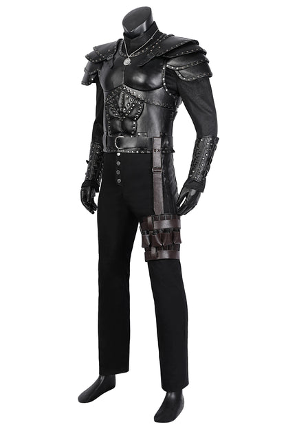 Geralt of Rivia Cosplay Costume Jacket Top Pants Full Set Disguise Fantasia Clothing Halloween Carnival Part Suit