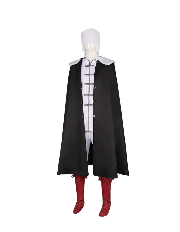 Bungo Stray Dogs Fyodor Dostoevsky Cosplay Costume Uniform Cloak Top Pants Suit For Women Men Halloween Carnival Costume Suit