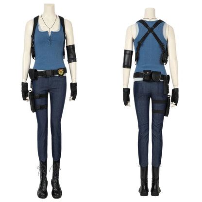 Jill Cosplay Costume Women's Tactical Vest Pants Accessories Full Set Custom Game Outfit