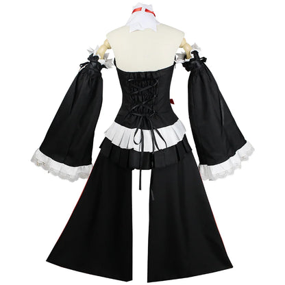 Seraph of The End Krul Tepes Cosplay Costume Uniform Anime Owari No Seraph Witch Vampire Curl Tepes Clothes for Women