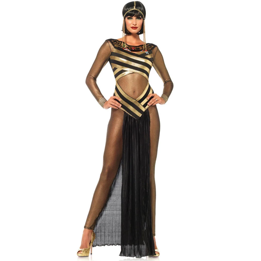 Sexy Lady Carnival Party Halloween Ancient Egyptian Pharaoh Cleopatra Costume Women Adult Egypt Queen Cosplay Costumes