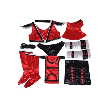 Game Mortal Kombat 11 Skarlet Cosplay Costume Women Sexy Bikinis Shorts Suits Halloween Carnival Theme Party Battle Outfits