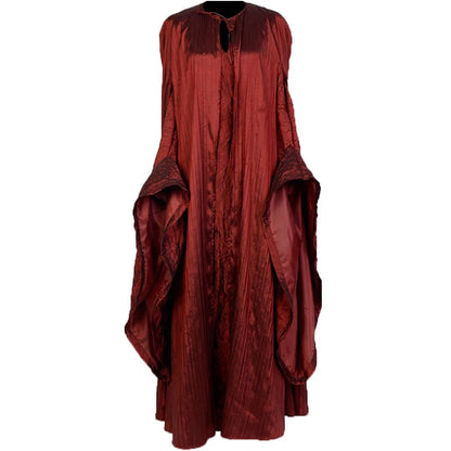 Melisandre Cosplay Fantasia Red Robe Movie Priestess Costume Disguise Adult Women Female Fantasy Halloween Carnival Party Cloth