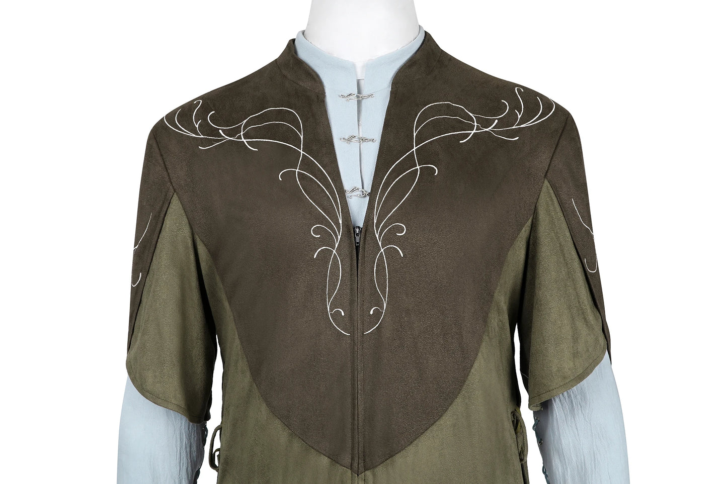 Legolas Cosplay Costume Full Set with Cloak Top Pants and Accessories Custom Size Available