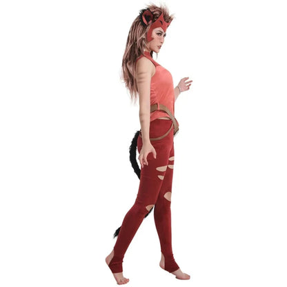 She-Ra - Princess of Power Catra Cosplay Anime Costume Women Uniform Outfits Halloween Carnival Clothes Suit