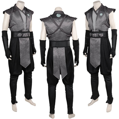 Smoke Cosplay Fantasia Anime Game Mortal Kombat Costume Disguise Adult Men Fantasy Outfits Male Halloween Carnival Party Clothes