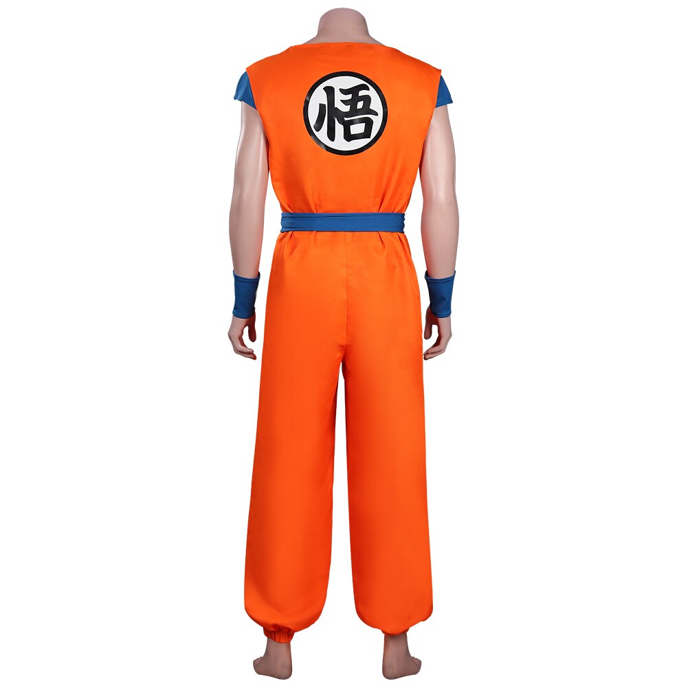 Son Goku Cosplay Costume Doragon Anime Super Hero Men Halloween Carnival Outfits For Disguise Male Adult Role Play