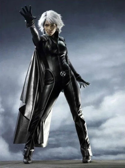 Storm Halle Berry Jumpsuit Costume Various Sizes Customized High Imitation Leather 11