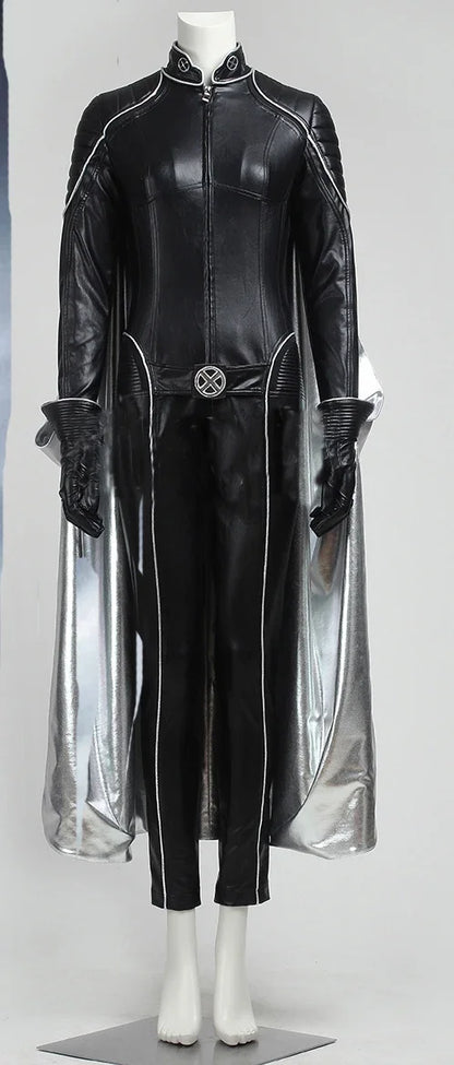 Storm Halle Berry Jumpsuit Costume Various Sizes Customized High Imitation Leather 11