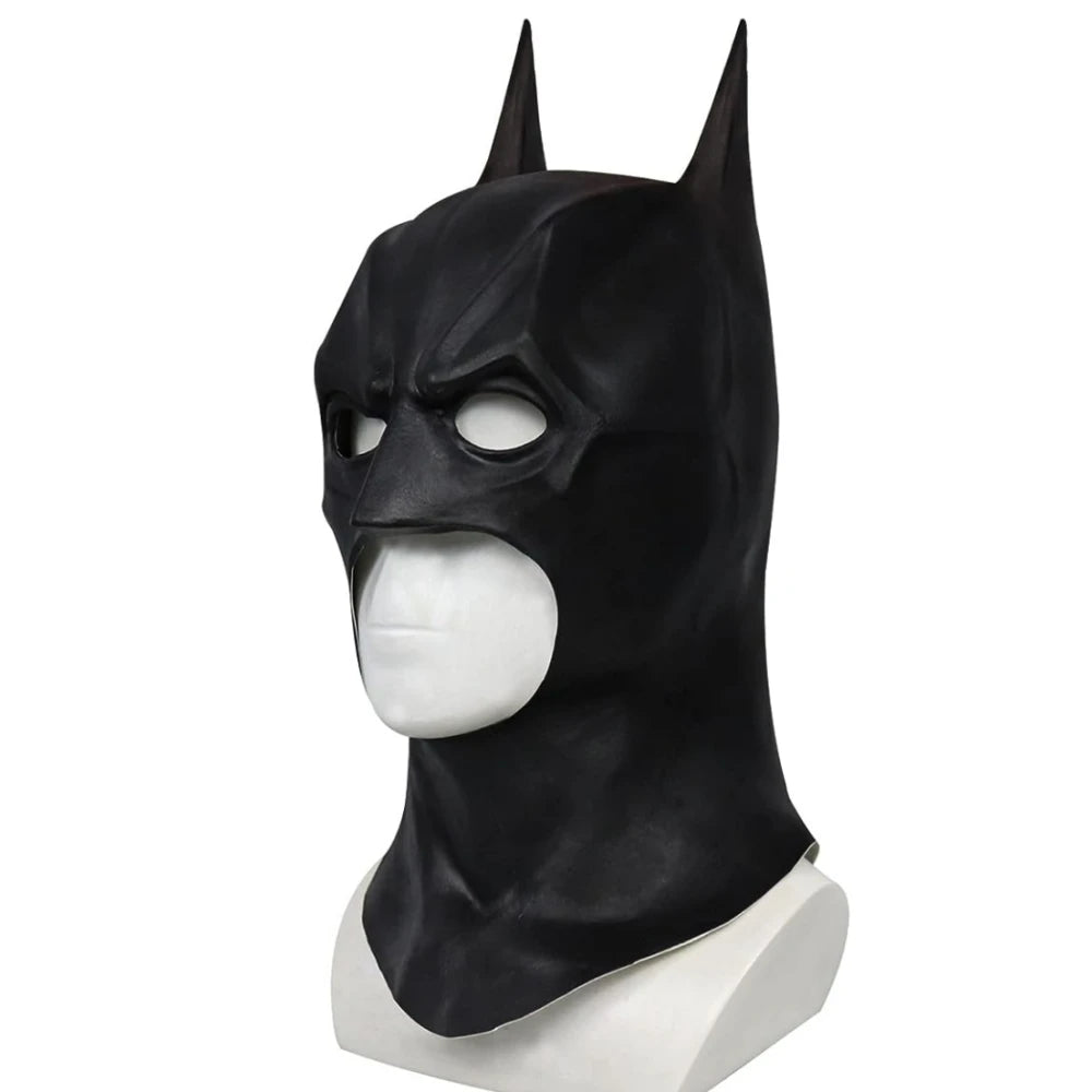 Superhero Bruce Wayne Masks Latex Full Head Batman Mask Props 1989 Version Cosplay Mask Bats Man