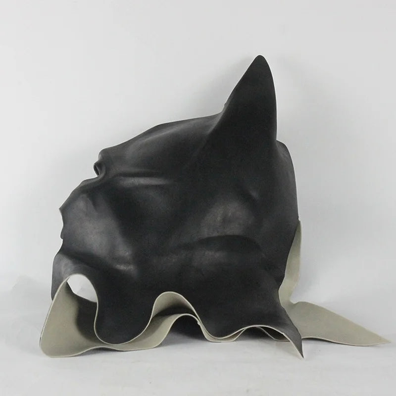 Superhero Bruce Wayne Masks Latex Full Head Batman Mask Props 1989 Version Cosplay Mask Bats Man