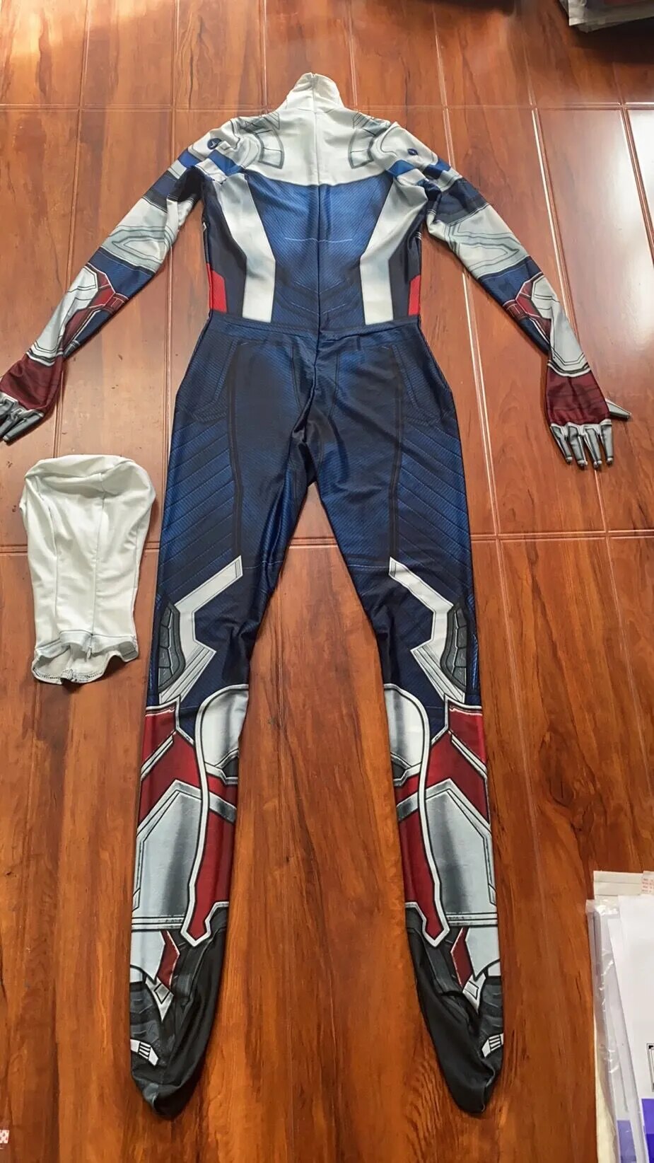 Superhero Winter Soldier Suit Cosplay Costume Halloween 3D Printed Spandex Superhero Zentai Suits Disfraces for Adult Kids