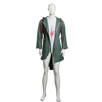 Takerlama Super Danganronpa 2 Nagito Komaeda Cosplay Jacket T-shirt Sets Halloween Costumes for Women Men Adult Anime Clothes