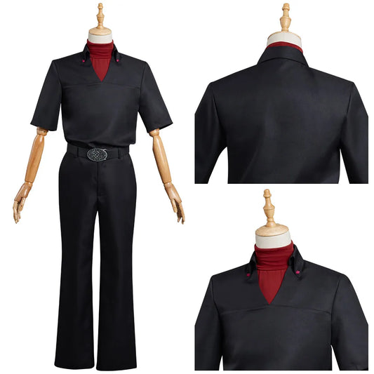 The Black Phone The Grabber Cosplay Costume Outfits Halloween Carnival Suit