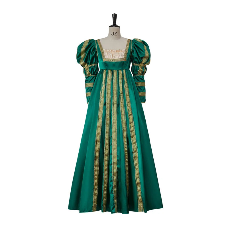 The Borgias Lucrezia Borgia Cosplay Italian Renaissance Alexander VI Costume Dress High Waistline Ball Gown