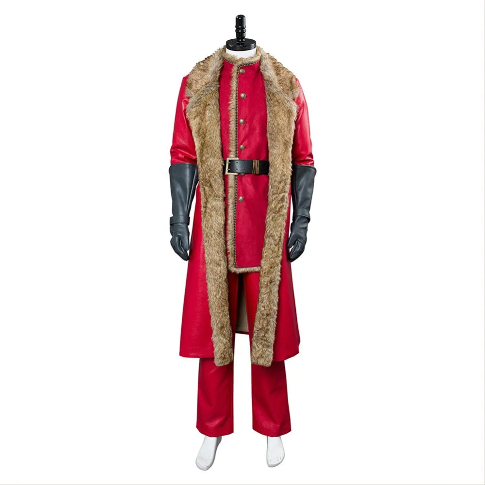 The Christmas Chronicles Santa Claus Cosplay Costume Outfit Suit Halloween Carnival Christmas Costumes Custom Made