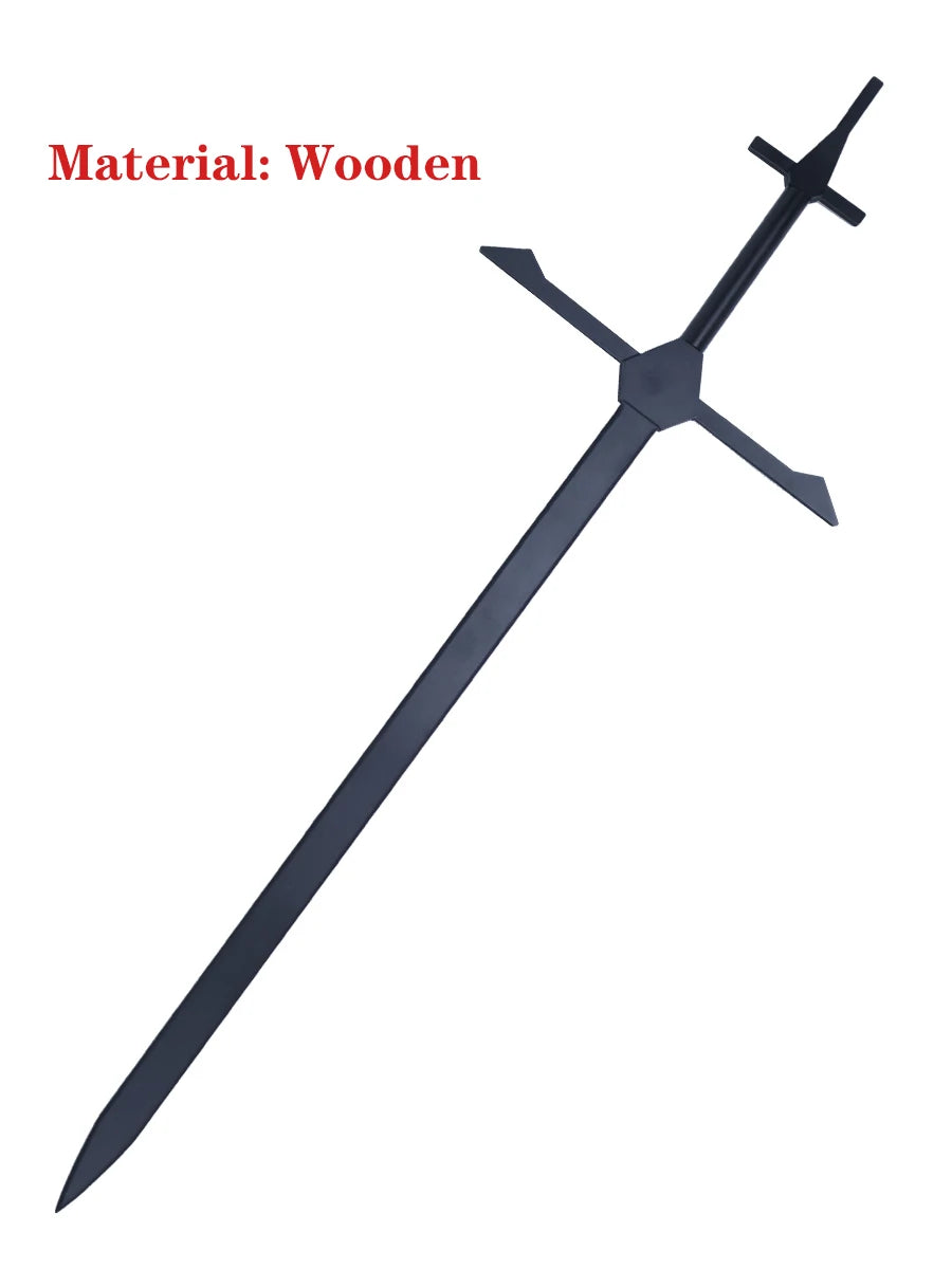 The Eminence in Shadow Cid Kageno Weapon Shadow Garden Anime Peripheral 100cm Wooden Sword Weapon Model for Cosplay Gifts Toys