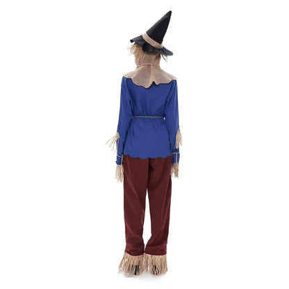 The Wizard Of Oz Pumpkin Patch Scarecrow Set Halloween Circus Horror Ghosts Clown Couples Costume Cospaly Fancy Dress