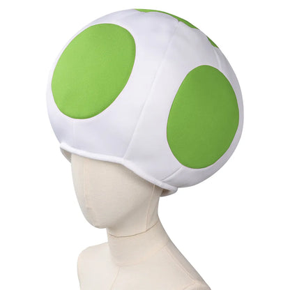 Toad Cosplay Hat Anime Game Kids Boys Roleplay Red Dot Mushroom Head Cap Costume Accessories Fancy Dress Halloween Party Gift