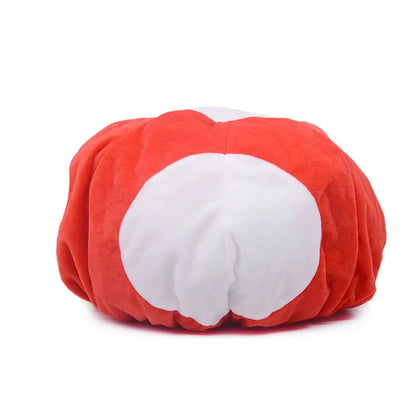 Toad Cosplay Hat Anime Game Kids Boys Roleplay Red Dot Mushroom Head Cap Costume Accessories Fancy Dress Halloween Party Gift