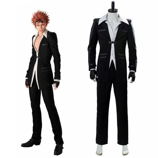 Unisex Anime Cos Final Fantasy VII Reno Cosplay Costumes Halloween Christmas Party Uniform Sets Suits