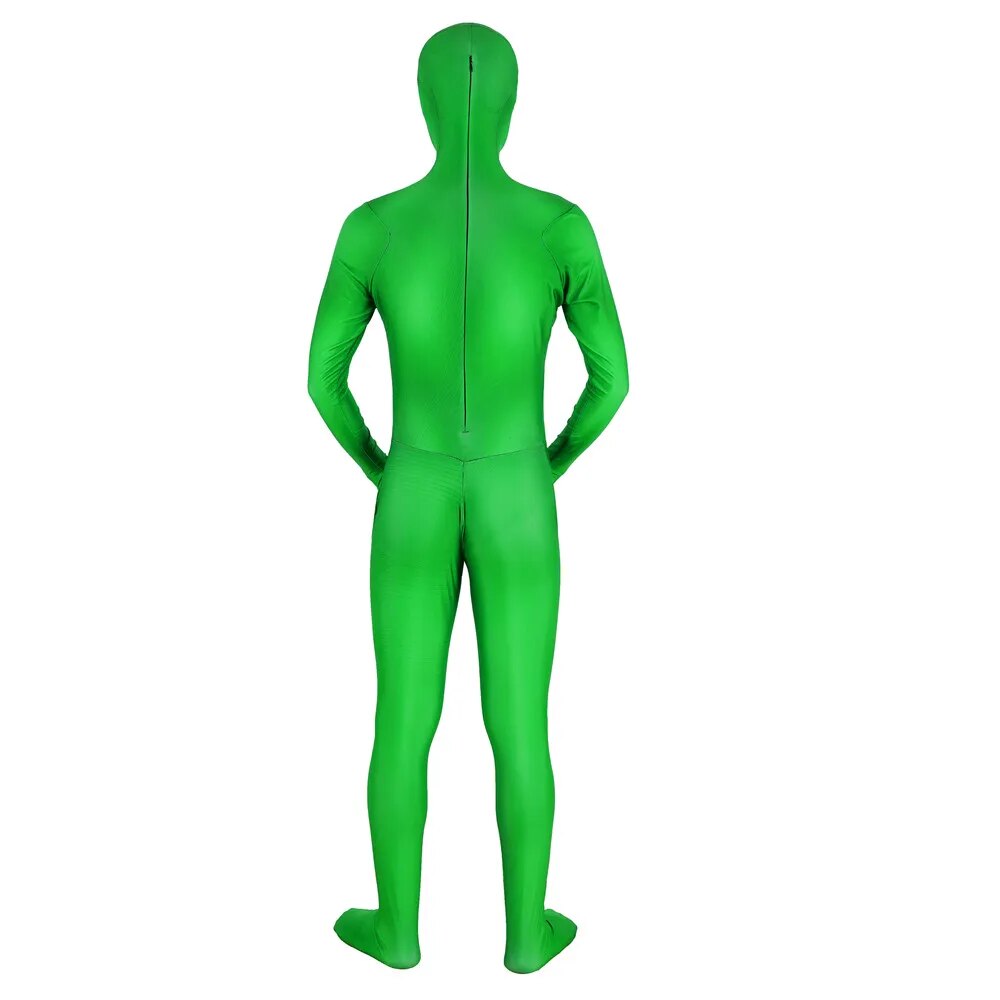 Unisex Kids Adult ET Alien Cosplay Costume Zentai Bodysuit Suit Jumpsuits Halloween Prop