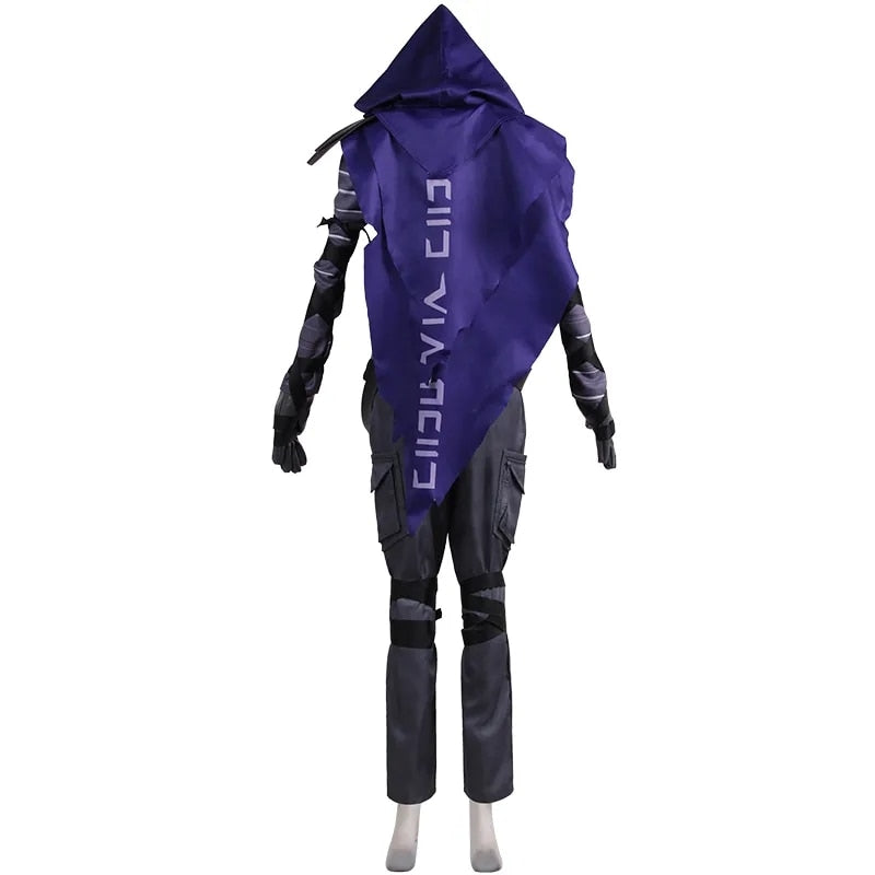 VALORANT Cosplay Costumes Omen Men's Game Clothes Complete Halloween Costume